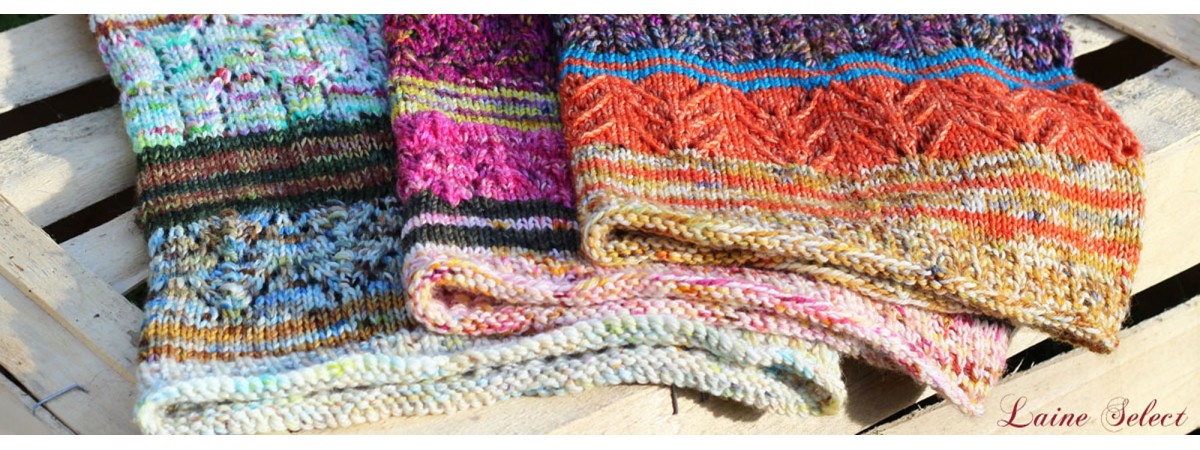 Modèle de snood, col, tour de cou à tricoter - laineselect.com